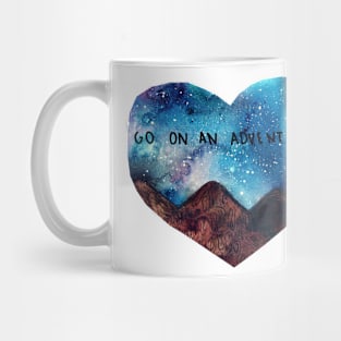 go on an adventure Mug